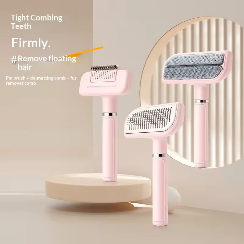 FurFresh™ 3-in-1 Spray Grooming Brush